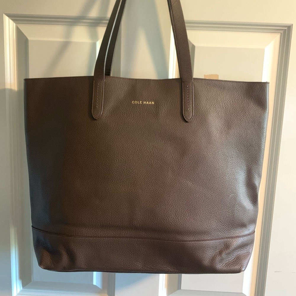 Cole Haan leather tote bag